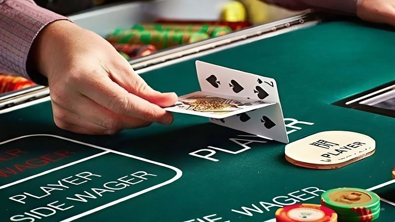 Quy định về rút thêm lá thứ 3 trong baccarat