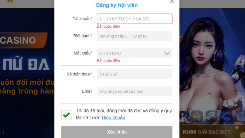 Quy trình tham gia quay hũ đổi thưởng cùng KUBET11