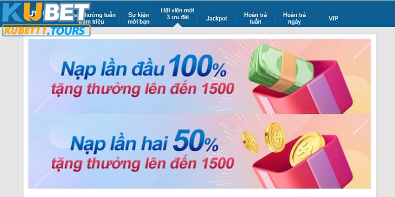 Khuyến mãi Kubet11 cho người mới cực giá trị