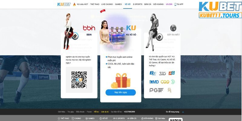 Những loại hình cược hấp dẫn chỉ có tại cổng game xổ số Kubet11